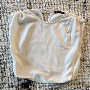 Zara Women's White Blouse‎
